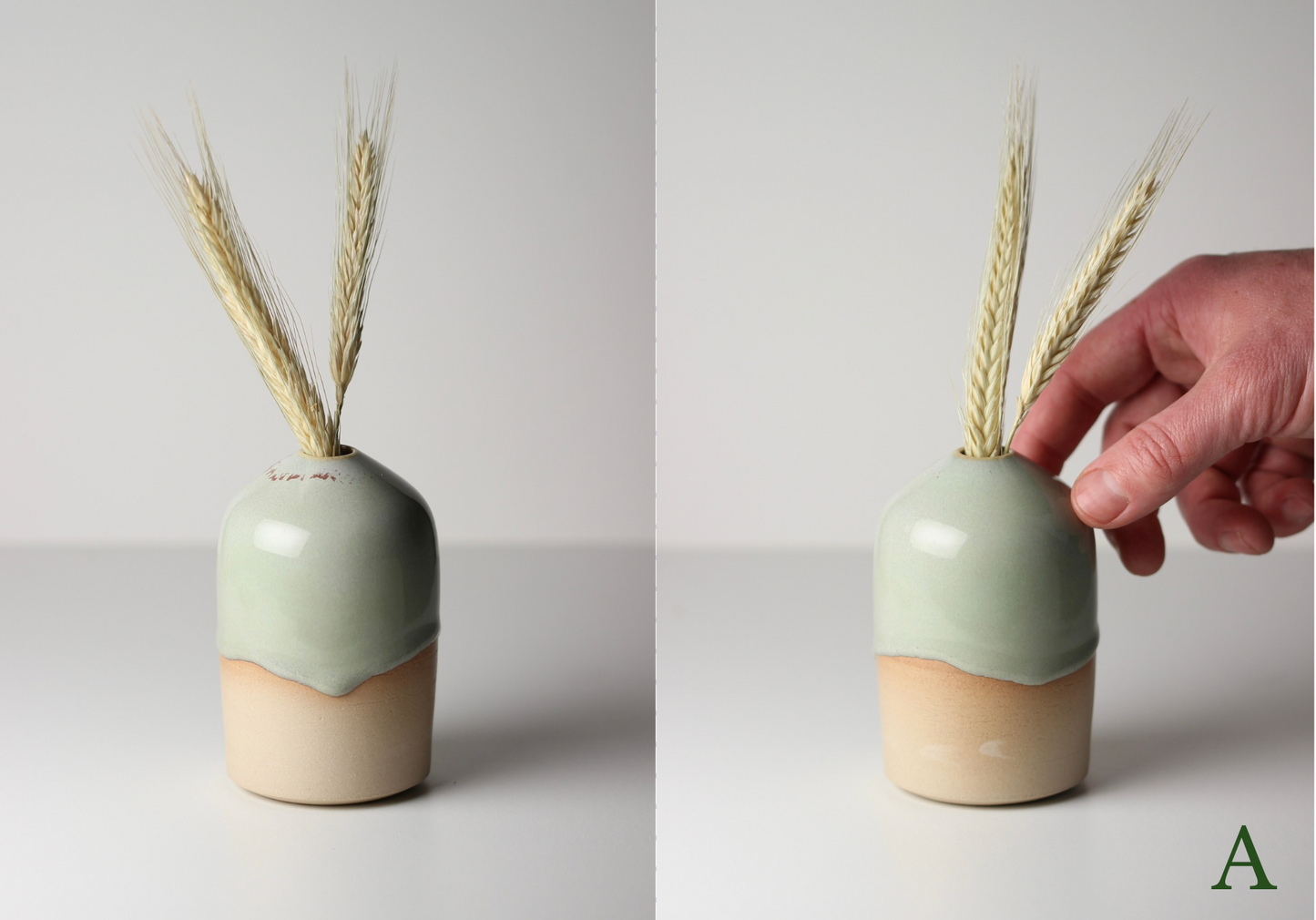 (NEW) Bud Vase, Forest Mist