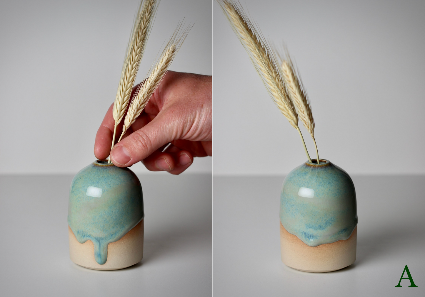 Bud Vase, Emerald Shore