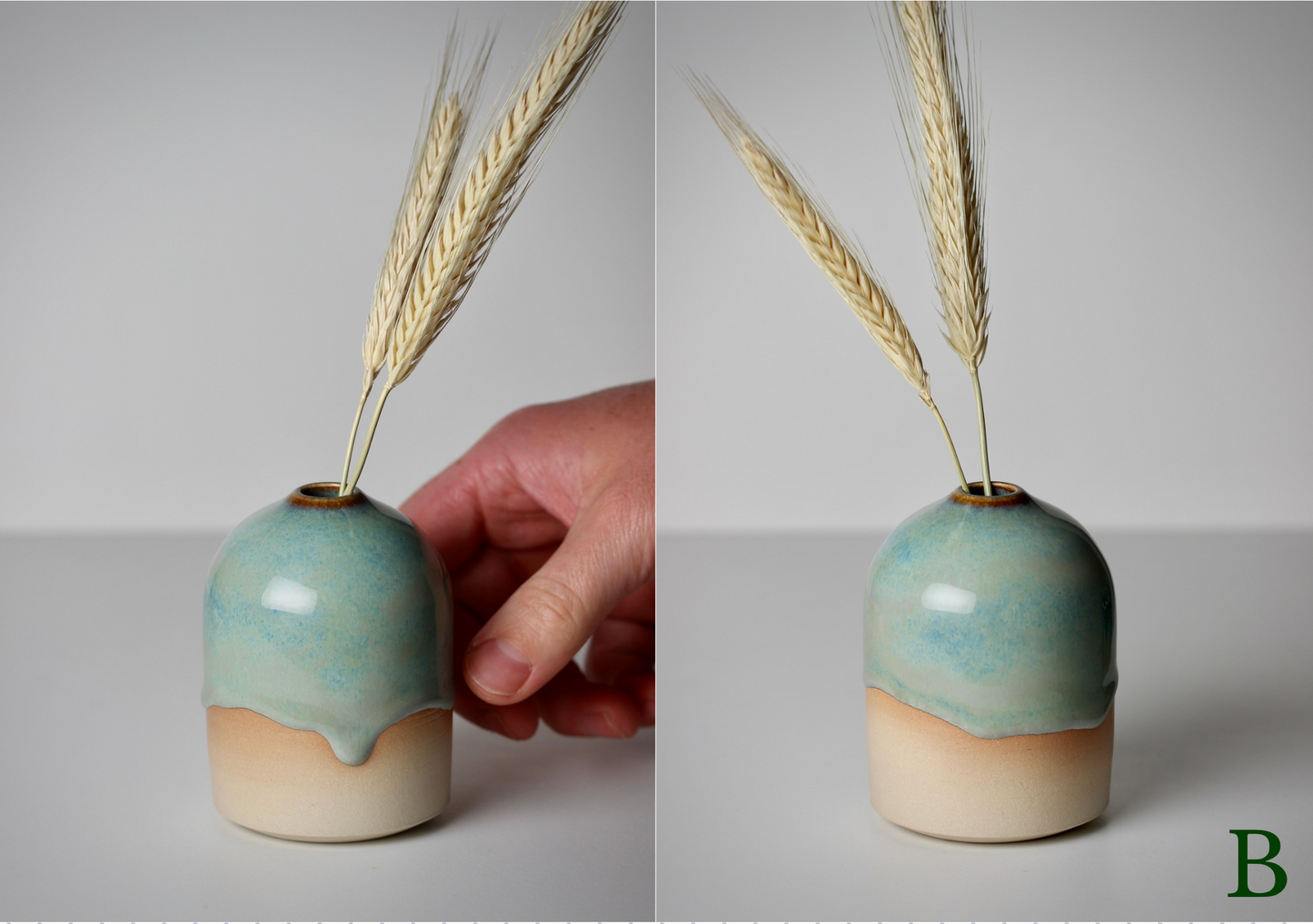 Bud Vase, Emerald Shore