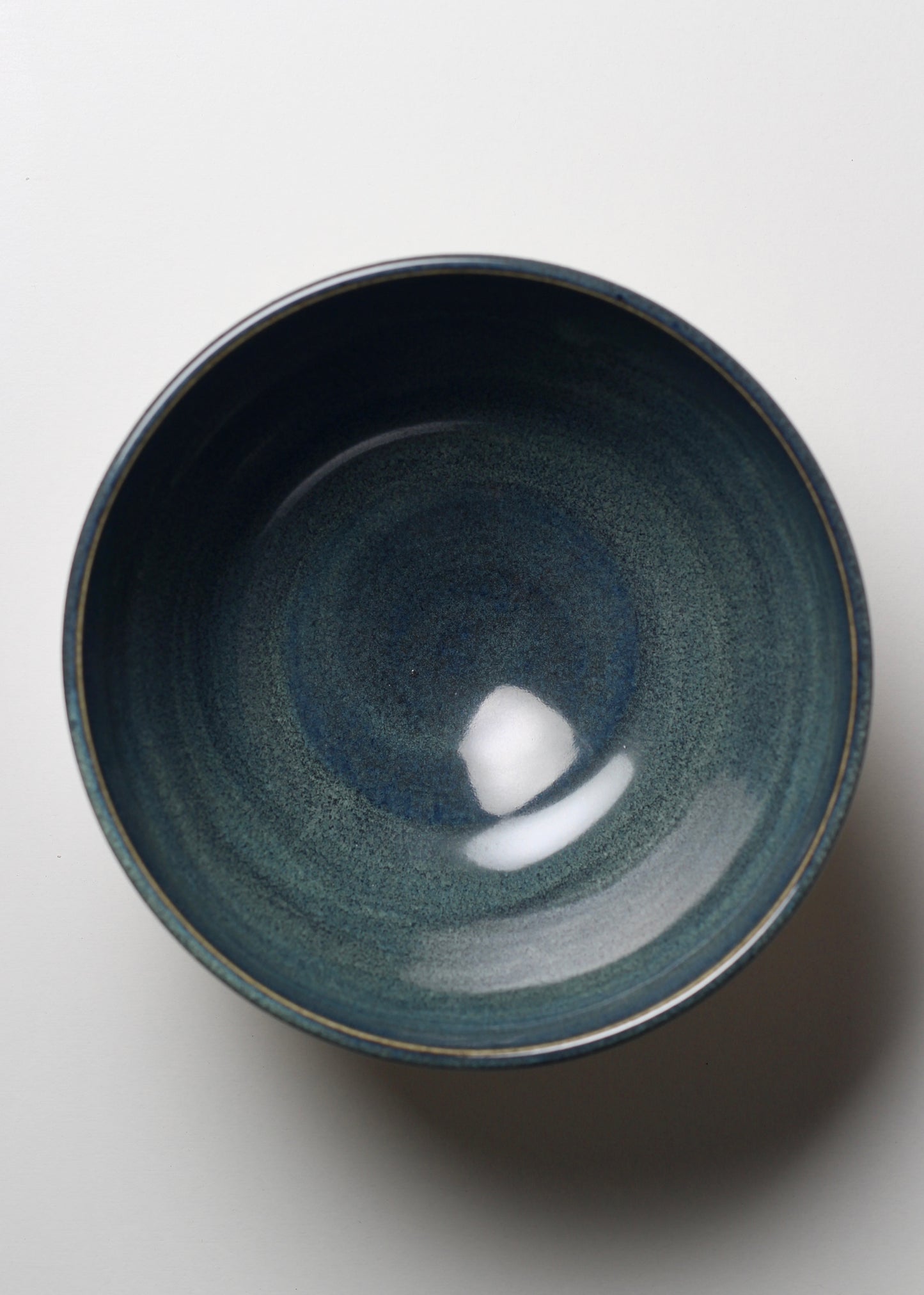 (NEW) Medium Bowl, Irish Sea Rim